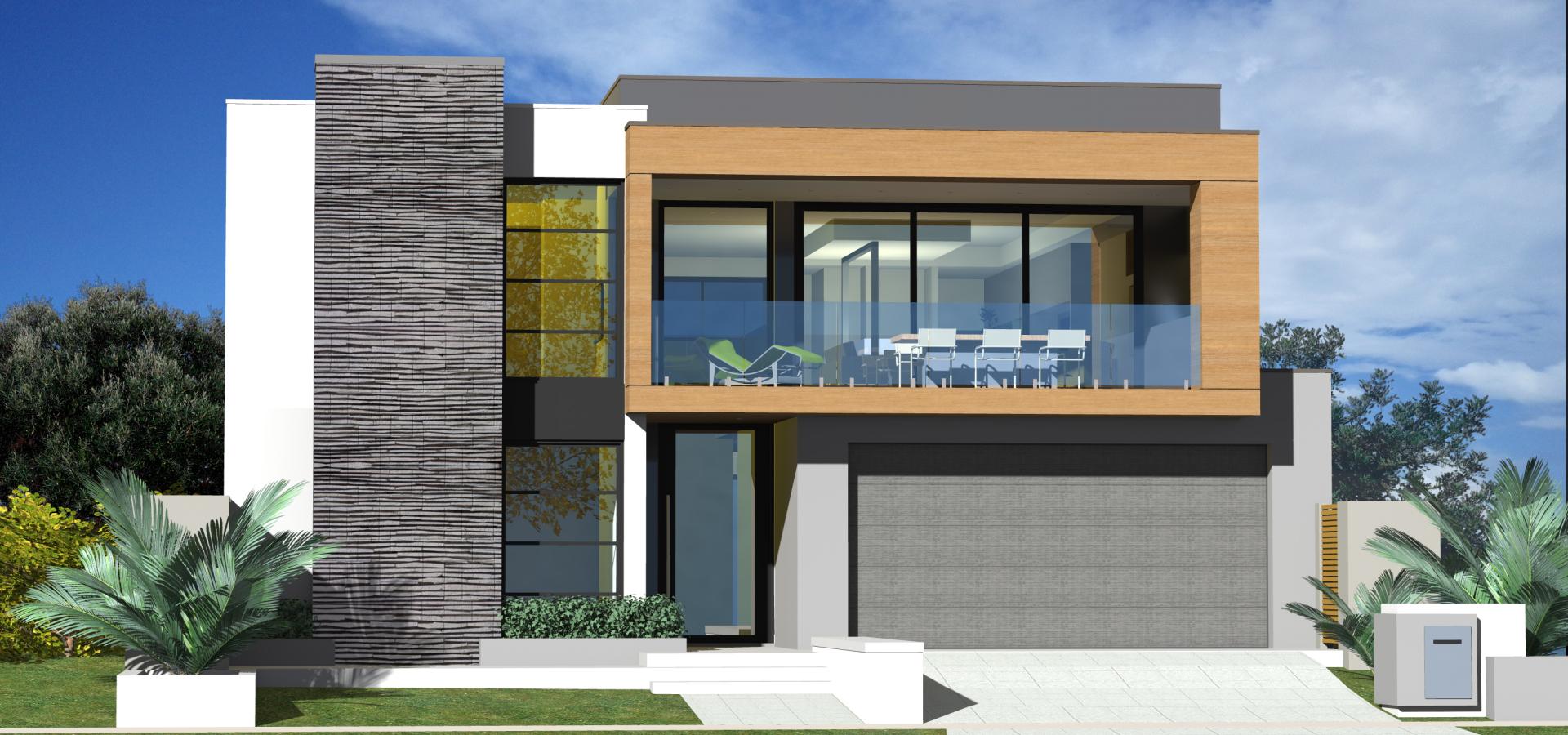 Double Storey Reverse Living House Plans 45 Reverse Living Plans